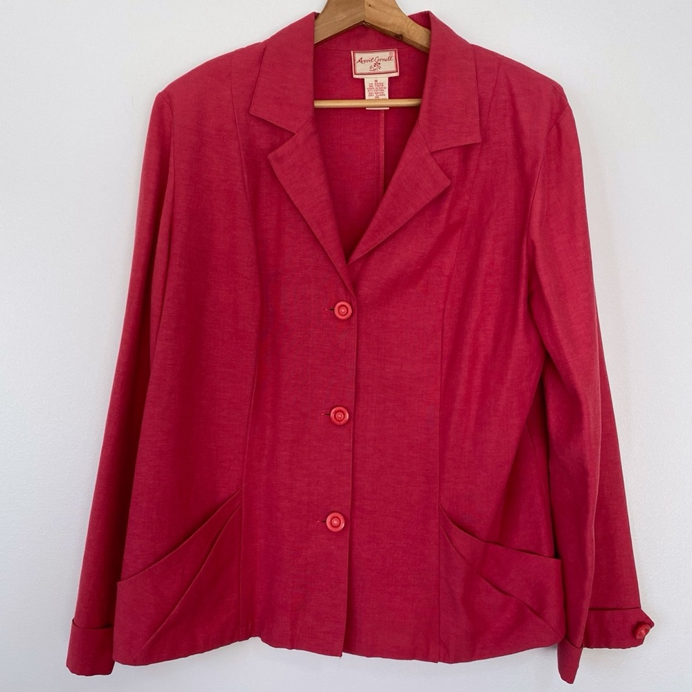 April Cornell Pink Blazer